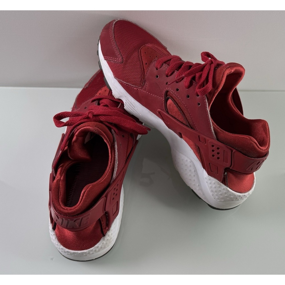 Adidas Women's Red Suede Sneakers Casual Lace Up Shoes Size 7.5